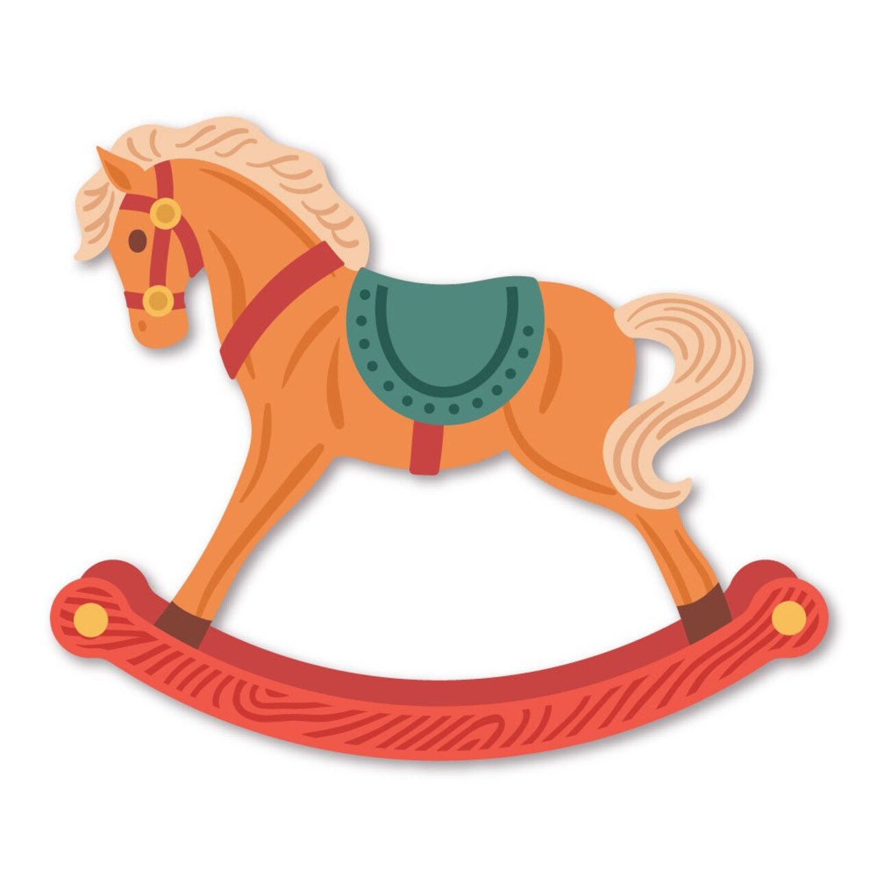 Lovely Layers: Old Fashioned Rocking Horse - Honey Cuts - Stand-Alone Dies